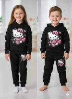 Children's Two-Piece Hoodie Set, Hoodie and Pant, 280-300 GSM