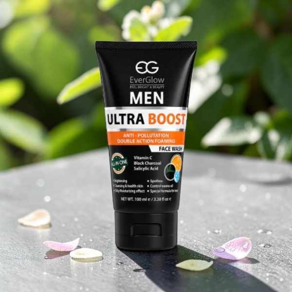 EverGlow Men Ultra Boost ছেলেদের ফেস ওয়াশ 100ml
