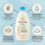 Aveeno Baby Daily Moisture ওয়াশ ও শ্যাম্পু 532ml