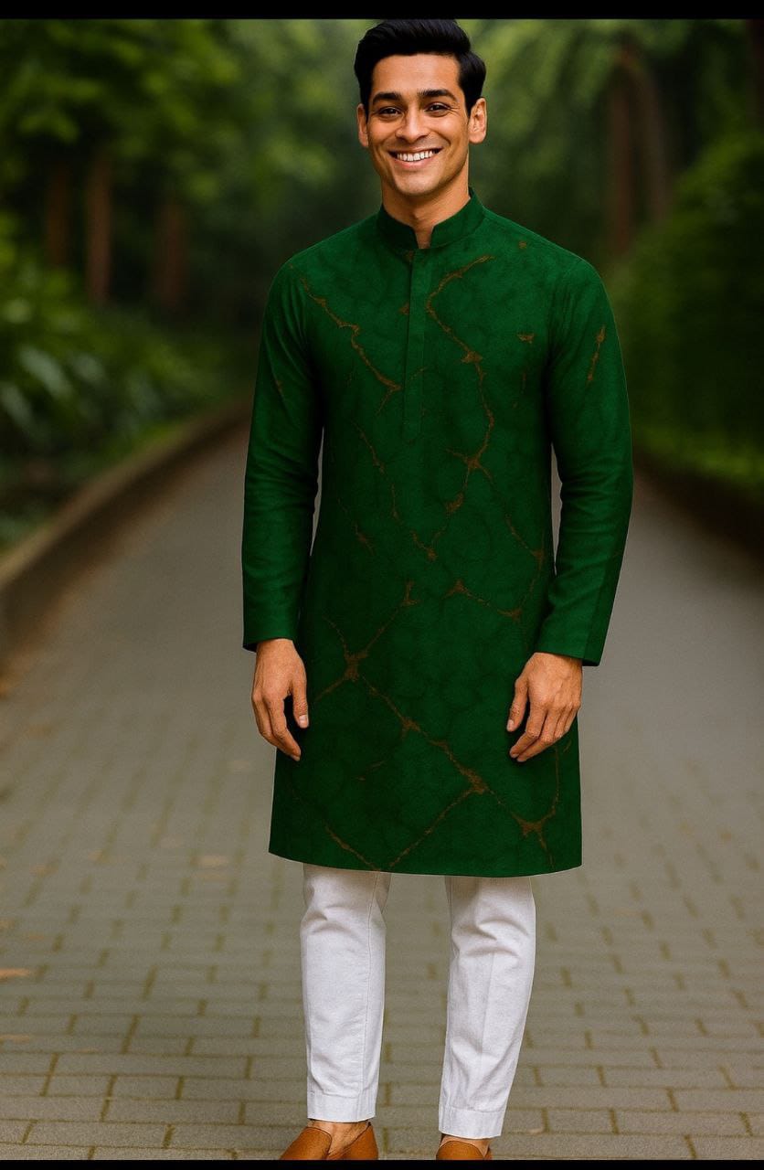 Men's Panjabi Without Pajama, Soft Micro Fabric, 6 Colours