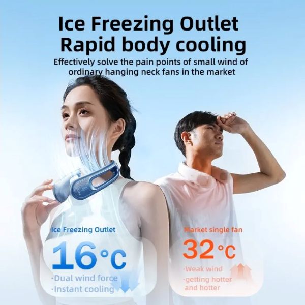 RTAKO GBF001 Ice Breeze নেক হ্যাঙ্গিং ফ্যান