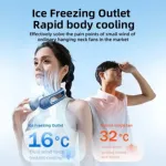 RTAKO GBF001 Ice Breeze নেক হ্যাঙ্গিং ফ্যান