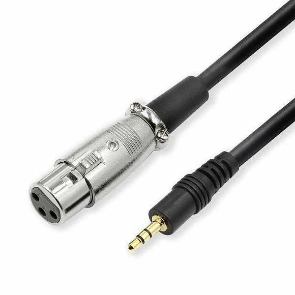 XLR Female To 3.5mm Microphone Cable