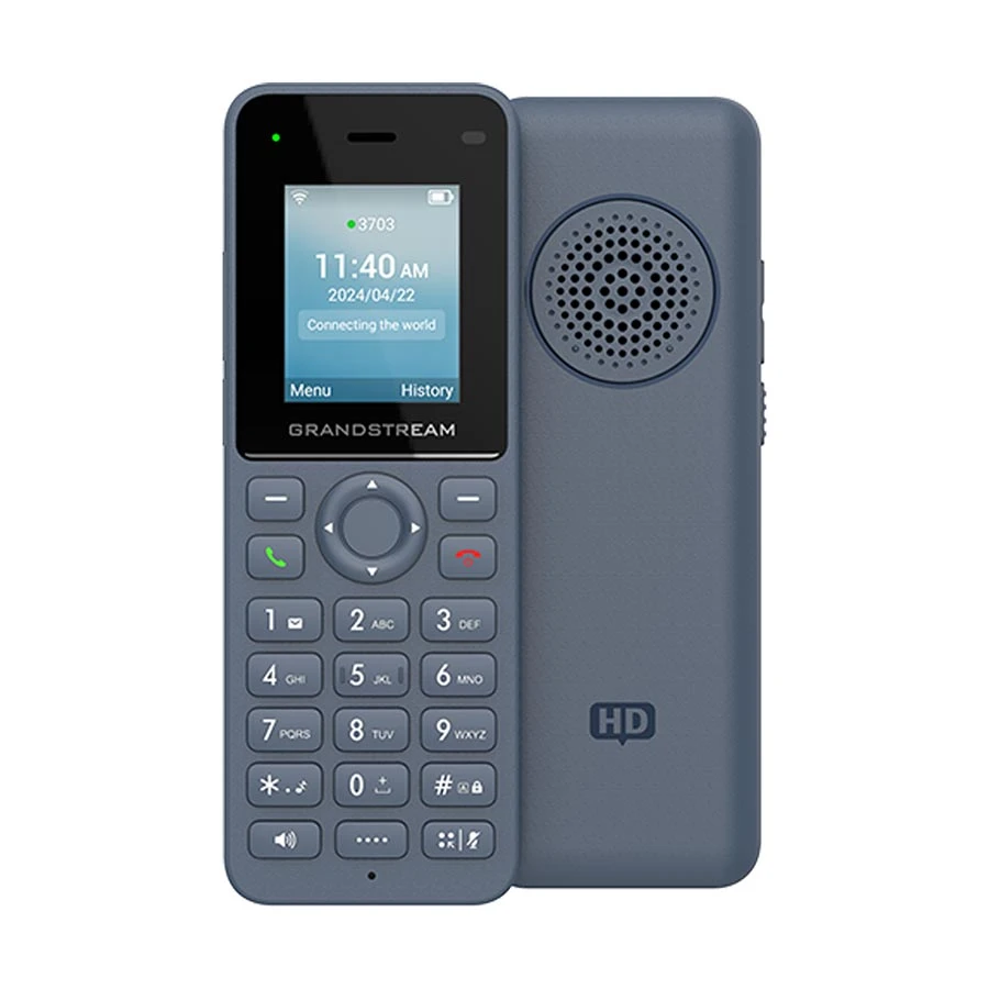 Grandstream WP816 2-Line Cordless Wi-Fi 6 IP Phone Blue