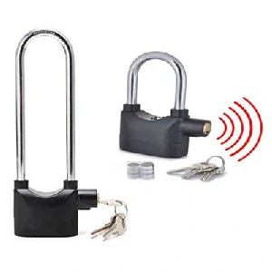 2 in 1 alarm lock for bike home office High with Medium Size