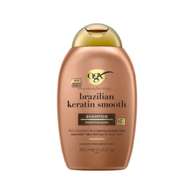 OGX ব্রাজিলিয়ান কেরাটিন স্মুথ শ্যাম্পু 385ml