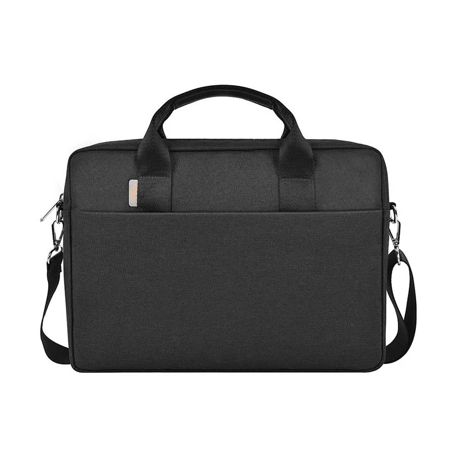 WiWU Minimalist Pro 2 14 Inch Black Laptop Bag with Shoulder Strap