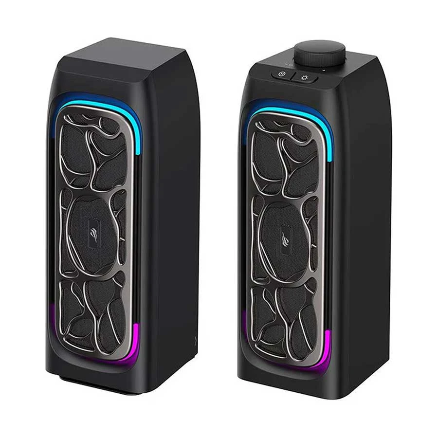 Havit SK215 RGB 2:0 Bluetooth Speaker Black