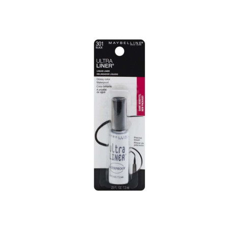 Maybelline Ultra Liner ওয়াটারপ্রুফ লিকুইড আইলাইনার - 301 Black