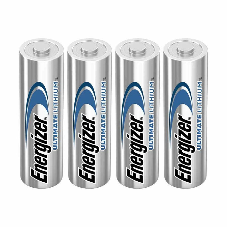 Energizer Ultimate Lithium AA FR6 BP4 1.5V Battery (4-Pack)