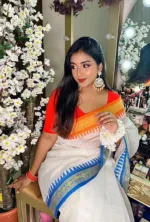 ব্লাউজ পিসসহ টাঙ্গাইল মধুরাই শাড়ি, 13 হাত