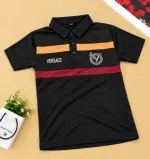 Baby Polo Shirt in Soft Fabric with Embroidery, 3-4Y to 9-10Y
