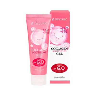 3W Clinic pH 6.0 কোলাজেন সুদিং জেল 120ml