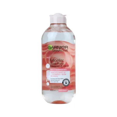 Garnier Skin Active All-in-1 মাইসেলার ক্লেনজিং রোজ ওয়াটার 400ml