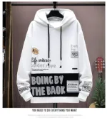 Winter Cotton Hoodie, Length 27 to 29 Inch, 3 Colours