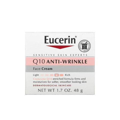 Eucerin Q10 এন্টি-রিঙ্কল ফেস ক্রিম ৪৮গ্রাম (Poland)