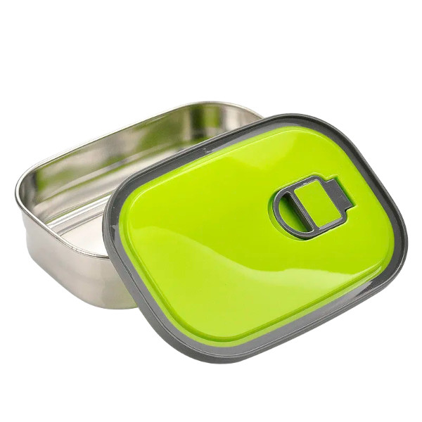 Lunch Box Tedemel Rectangle Stainless Steel Vacuum Food Container  (Small size)