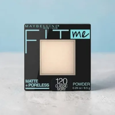 Maybelline Fit Me ম্যাট অ্যান্ড পোরলেস প্রেসড পাউডার - 120 Classic Ivory