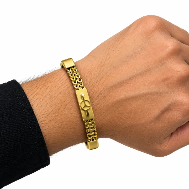 Men's 3-in-1 Combo Set Watch Chain Bracelet