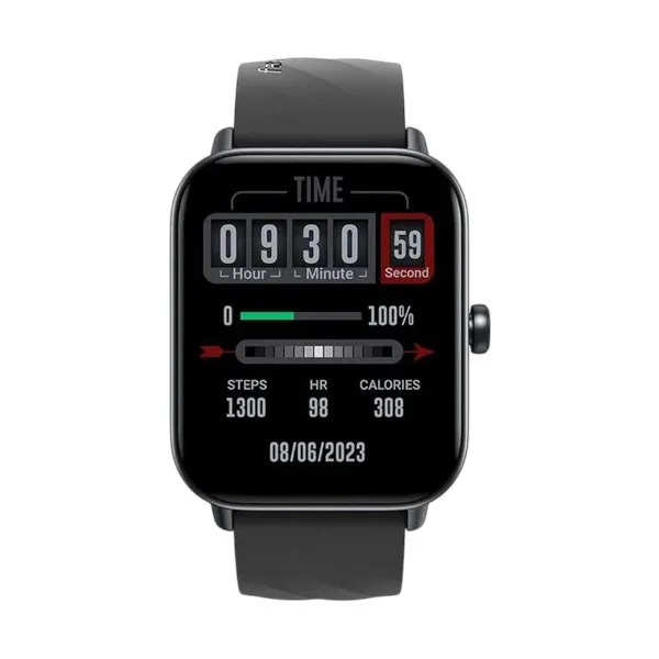 Fastrack Rider কালো ব্লুটুথ কলিং স্মার্টওয়াচ