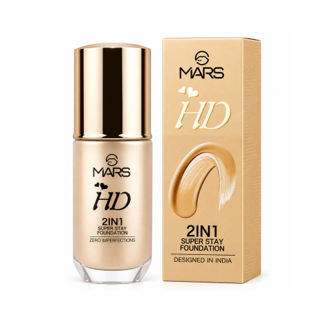 Mars HD 2in1 Super Stay Foundation F07 - 104 (India)