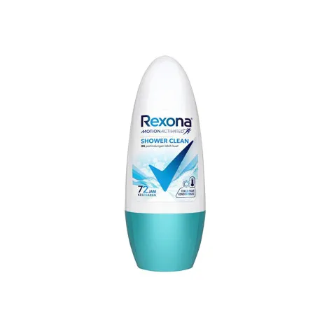 Rexona Shower Clean মোশন অ্যাক্টিভেটেড রোল-অন 45 মিলি