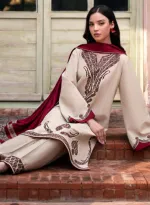 42 ইঞ্চি কামিজের কটন সিল্ক থ্রি পিস, 3 রং