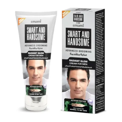 Emami Smart & Handsome রেডিয়েন্ট গ্লো ক্রিম ছেলেদের জন্য 100g