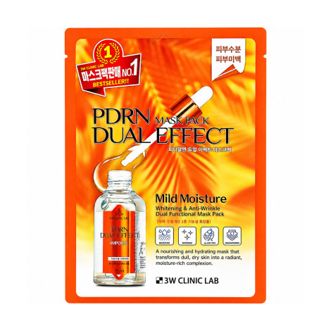 3W Clinic PDRN Dual Effect Mask Pack 25ml (Korea)