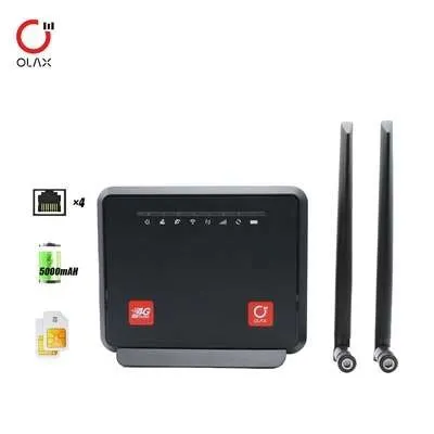 OLAX MC60 300Mbps Wi-Fi LTE টার্বো রাউটার (সিম সাপোর্টেড), 5000mAh ব্যাটারি