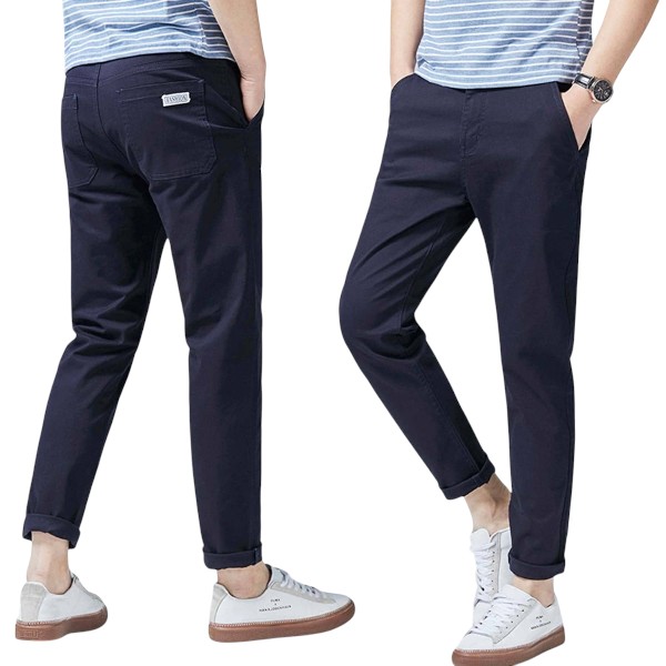 Slim-Fit Tule Gabardine Pants