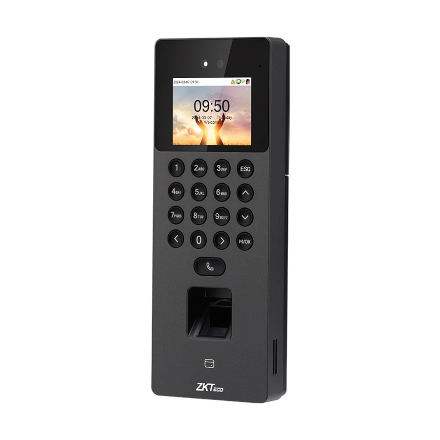 ZKTeco SenseFace 2A Face & Fingerprint Access Control with Adapter