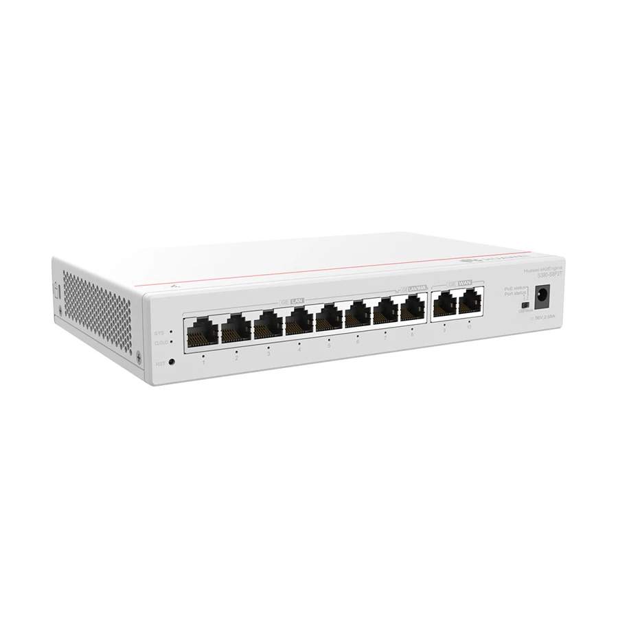 Huawei S380-S8P2T 10 Port, 512MB RAM, Gigabit Ethernet eKit Router