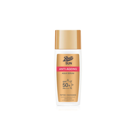 বুটস অ্যান্টি এজিং অ্যাকো সিরাম সান SPF50+ PA++++ ৪০মি.লি. (Thailand)