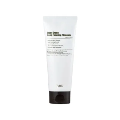 Purito From Green Deep ফোমিং ক্লেনজার 150ml