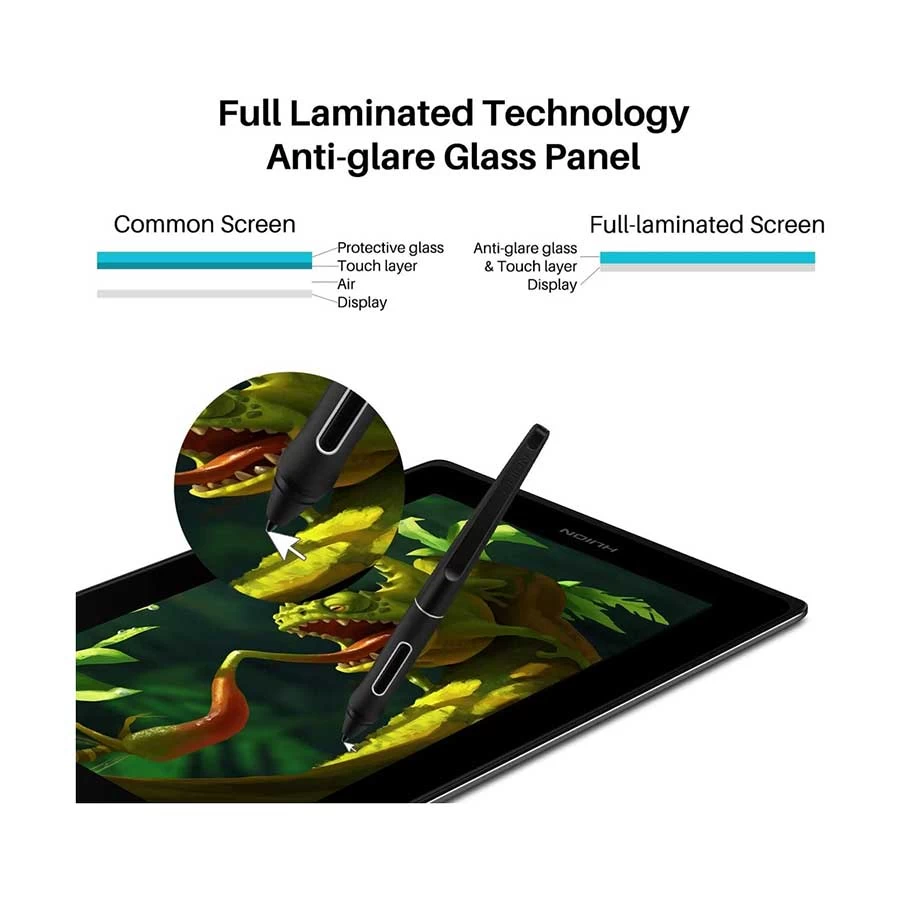 Huion Kamvas Pro 12 11.6 Inch FHD Pen Display Drawing Tablet