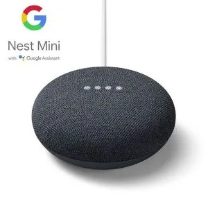 Google Nest Mini (2nd Generation) স্মার্ট স্পিকার, গুগল অ্যাসিস্ট্যান্ট সহ