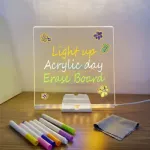 DIY অ্যাক্রিলিক লুমিনেসেন্ট ল্যাম্প