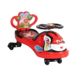 Jim & Jolly Micky Tech Rider মিউজিক্যাল ট্রাইসাইকেল – লাল