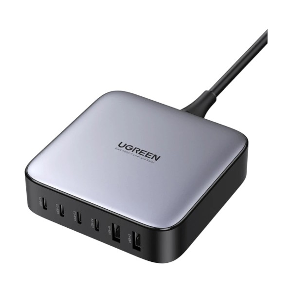 Ugreen CD271 200W 6 Port GaN মাল্টিপোর্ট ডেস্কটপ চার্জিং স্টেশন
