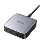 Ugreen CD271 200W 6 পোর্ট GaN মাল্টিপোর্ট ডেস্কটপ চার্জিং স্টেশন