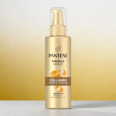 Pantene Miracle Serum কোলাজেন রিপেয়ার ও ময়েশ্চার হেয়ার সিরাম 140ml