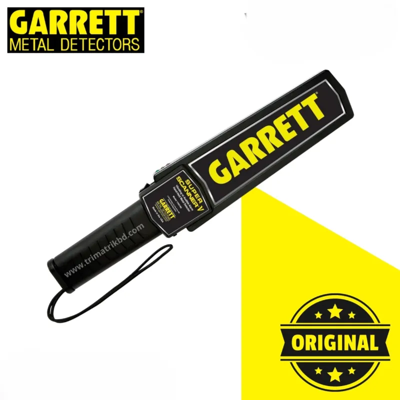 Garrett Super Scanner V হ্যান্ড-হেল্ড মেটাল ডিটেক্টর