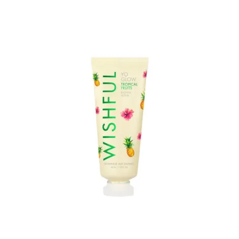 Huda Beauty উইশফুল ইয়ো গ্লো ট্রপিক্যাল ফ্রুটস এনজাইম স্ক্রাব 40 মিলি