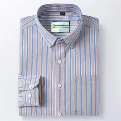 ছেলেদের লং স্লিভ স্ট্রাইপ শার্ট