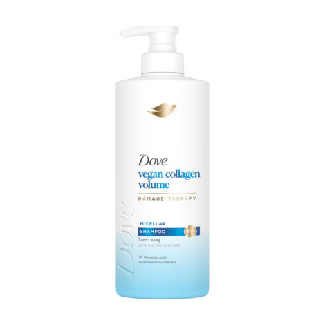 Dove Vegan Collagen ভলিউম ড্যামেজ থেরাপি মাইসেলার শ্যাম্পু 380ml
