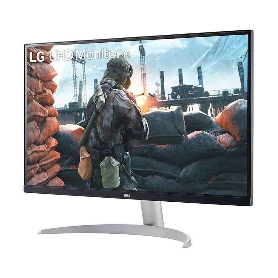 LG 27UP600K-W 27 Inch 4K UHD IPS HDR Monitor White