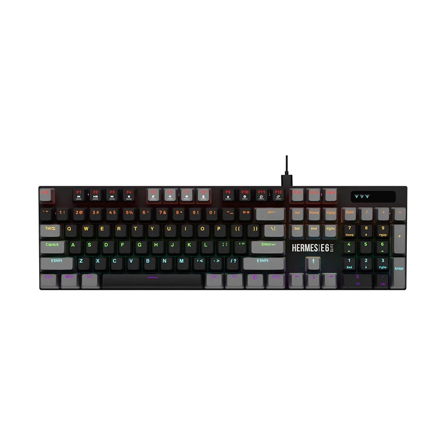 GAMDIAS Hermes E6 Elite Mechanical Gaming Keyboard & Mouse Combo