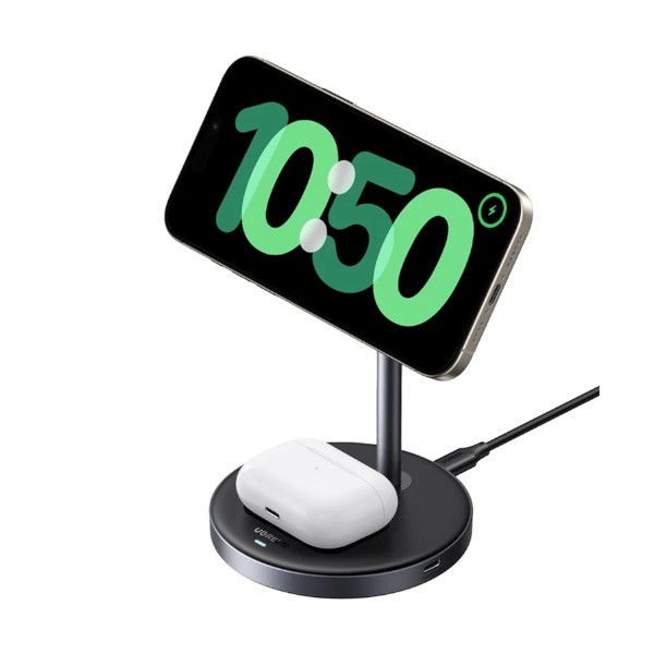 Ugreen W710 15W Qi2 2-in-1 ম্যাগনেটিক ওয়্যারলেস চার্জার