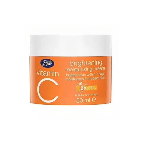 Boots ভিটামিন C ব্রাইটেনিং ময়েশ্চারাইজিং ক্রিম 50ml